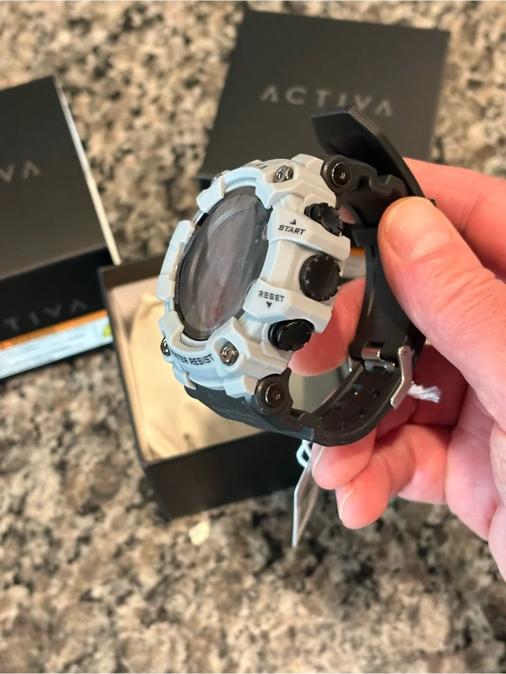 Activa Kadron X Invicta Digital Men's Watch - 53mm, Black NWT